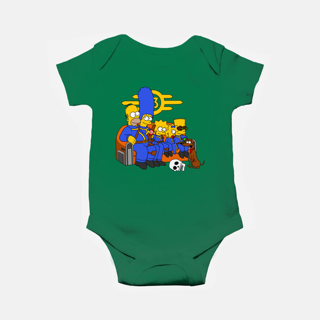 Nuclear Family-Baby-Basic-Onesie-drbutler