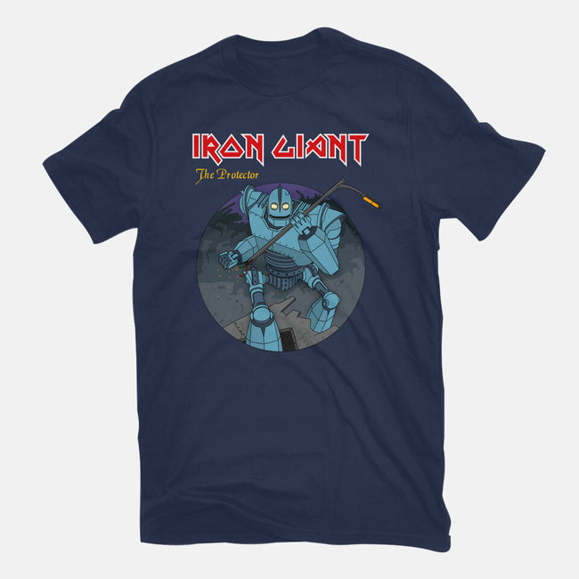 Iron Giant Protector-Womens-Fitted-Tee-drbutler