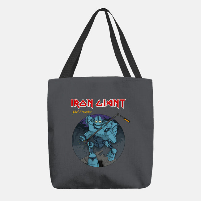 Iron Giant Protector-None-Basic Tote-Bag-drbutler