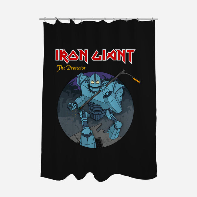 Iron Giant Protector-None-Polyester-Shower Curtain-drbutler