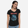 Iron Giant Protector-Womens-V-Neck-Tee-drbutler