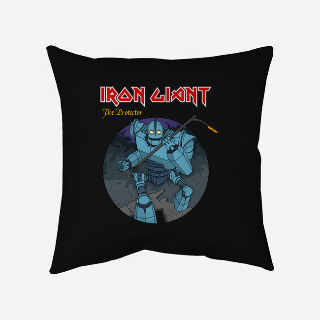 Iron Giant Protector-None-Removable Cover-Throw Pillow-drbutler