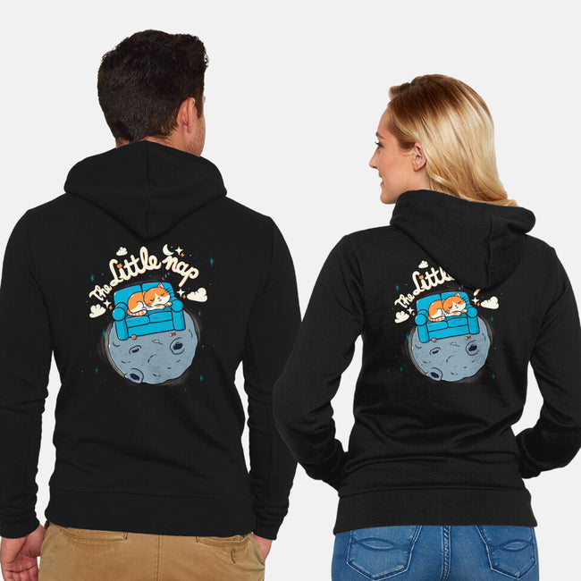 The Little Nap-Unisex-Zip-Up-Sweatshirt-Freecheese