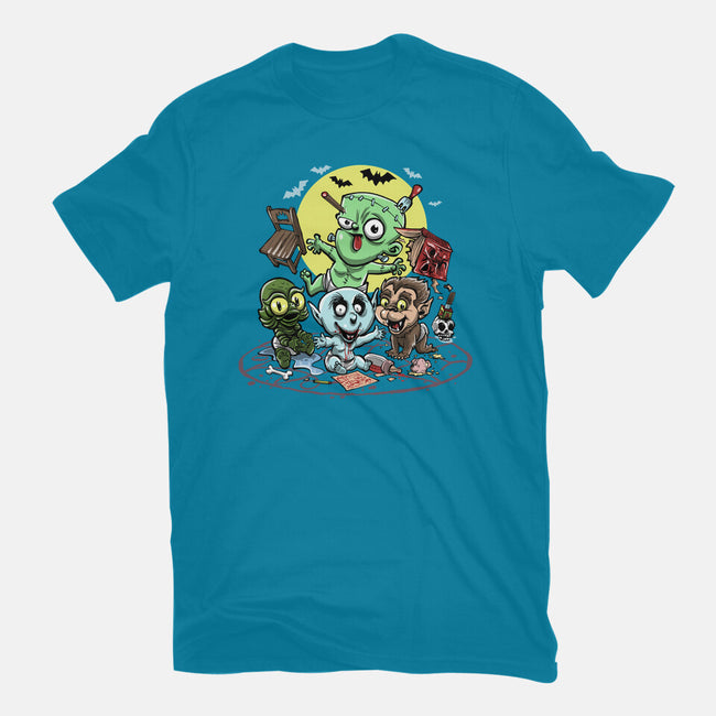 Monster Nursery-Unisex-Basic-Tee-zascanauta