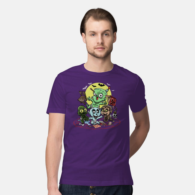 Monster Nursery-Mens-Premium-Tee-zascanauta