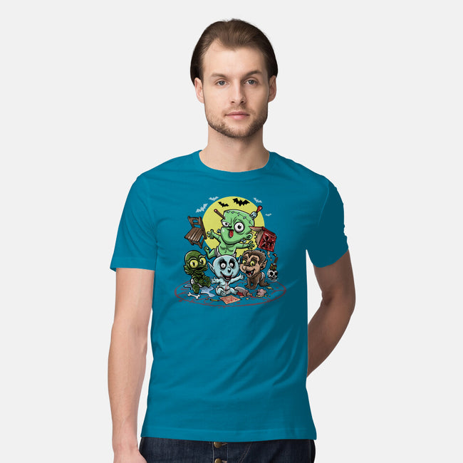 Monster Nursery-Mens-Premium-Tee-zascanauta