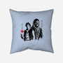 The Smugglers Sumi-e-None-Removable Cover-Throw Pillow-DrMonekers