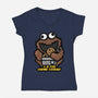 Chewie Cookies-Womens-V-Neck-Tee-jrberger