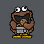 Chewie Cookies-Womens-V-Neck-Tee-jrberger