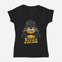 CatVader-Womens-V-Neck-Tee-jrberger