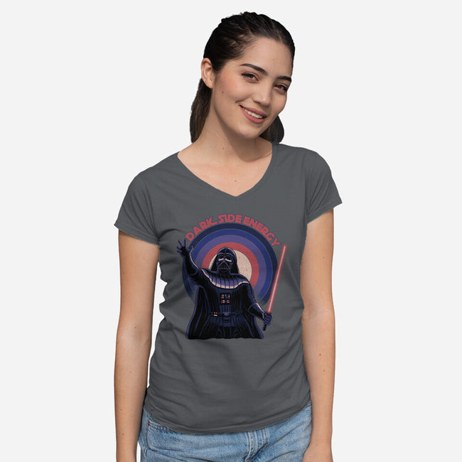 Darkside Energy-Womens-V-Neck-Tee-rmatix