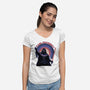 Darkside Energy-Womens-V-Neck-Tee-rmatix