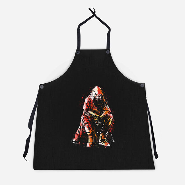 Sad Kylo-Unisex-Kitchen-Apron-kharmazero