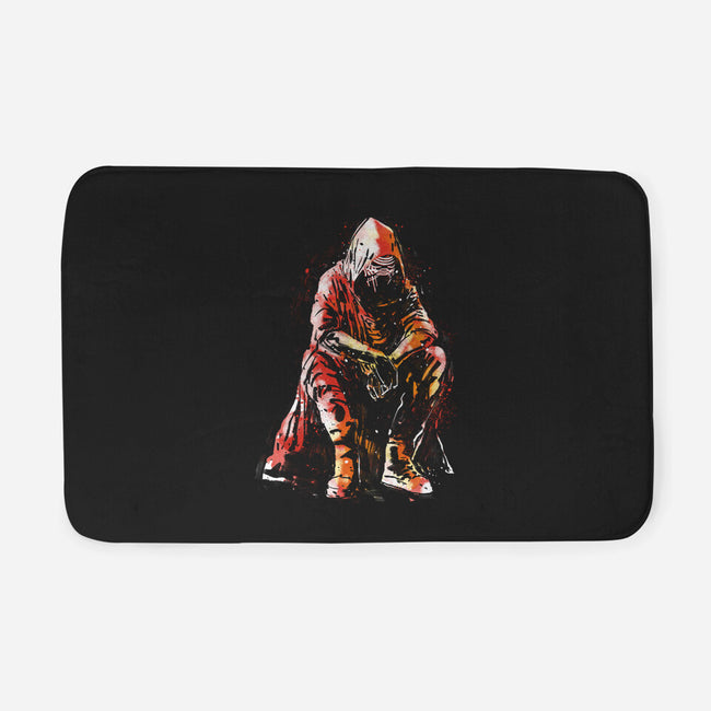 Sad Kylo-None-Memory Foam-Bath Mat-kharmazero