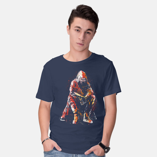 Sad Kylo-Mens-Basic-Tee-kharmazero