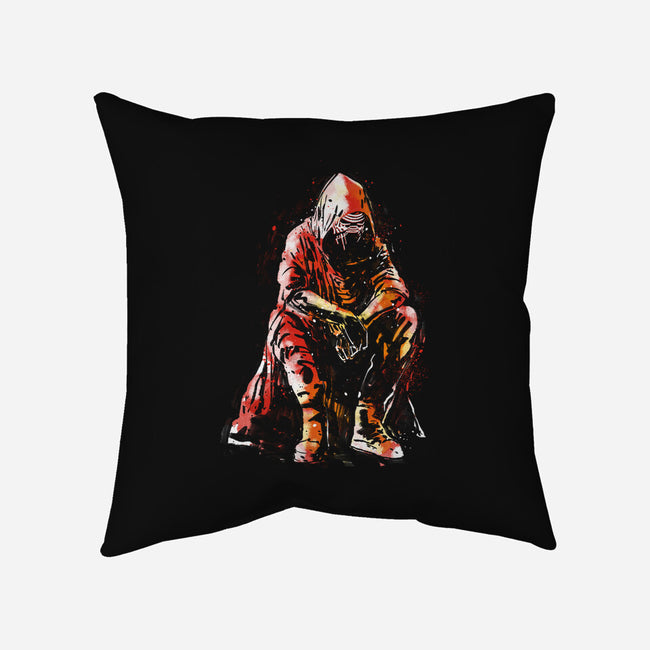 Sad Kylo-None-Removable Cover w Insert-Throw Pillow-kharmazero