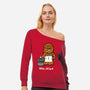 Wookiee-Womens-Off Shoulder-Sweatshirt-imisko