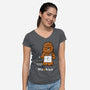 Wookiee-Womens-V-Neck-Tee-imisko