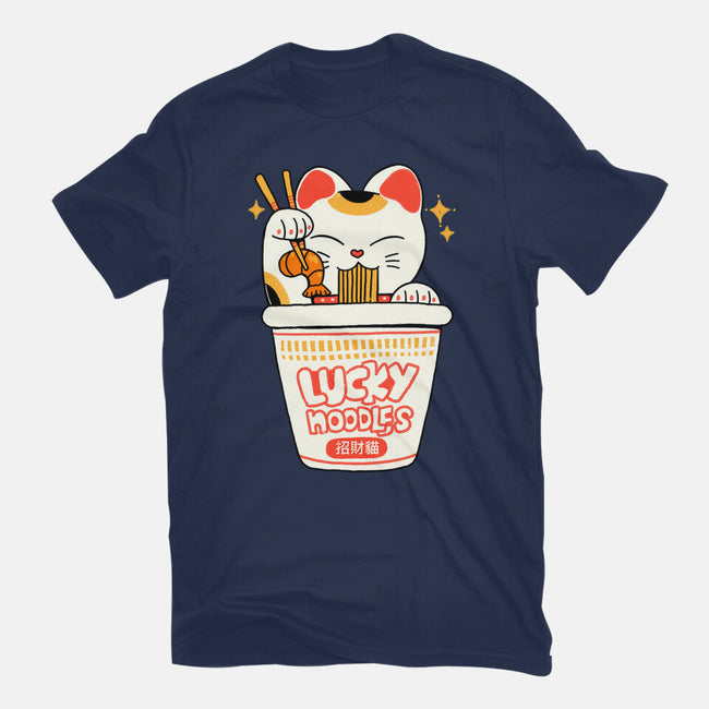 Lucky Magic Noodles-Womens-Basic-Tee-ppmid