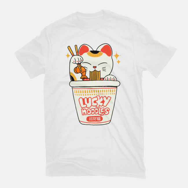 Lucky Magic Noodles-Womens-Basic-Tee-ppmid