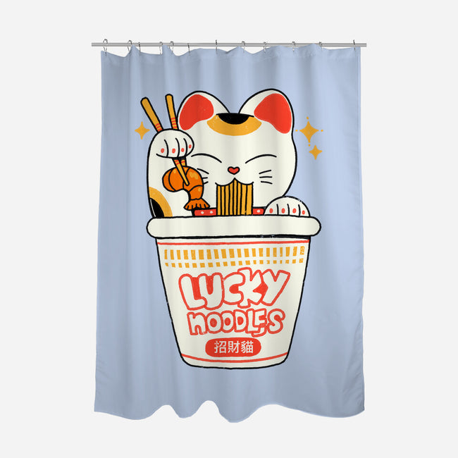 Lucky Magic Noodles-None-Polyester-Shower Curtain-ppmid