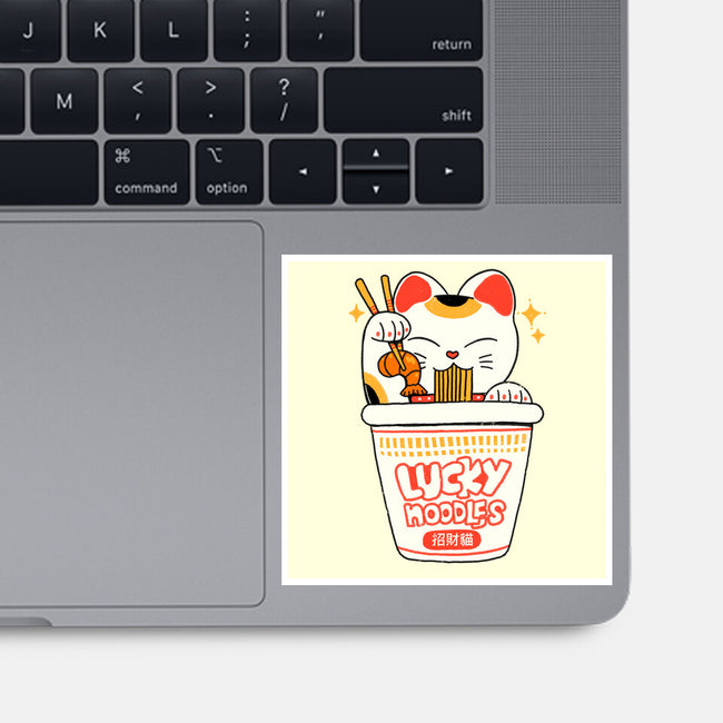 Lucky Magic Noodles-None-Glossy-Sticker-ppmid