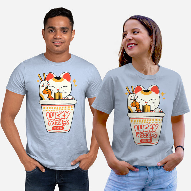 Lucky Magic Noodles-Unisex-Basic-Tee-ppmid