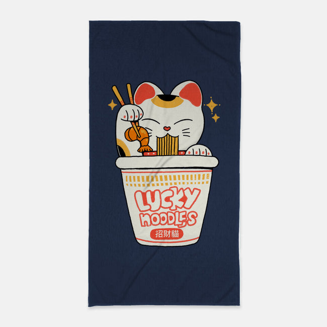 Lucky Magic Noodles-None-Beach-Towel-ppmid