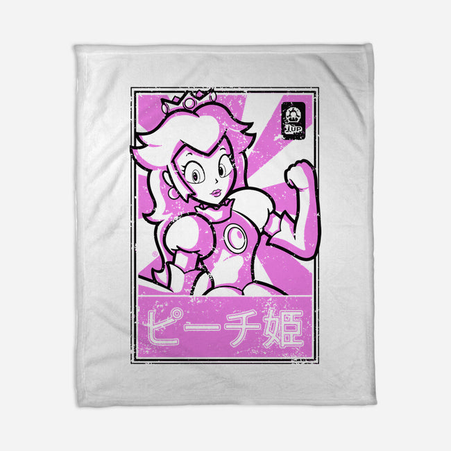 Peach Japan-None-Fleece-Blanket-FernandoSala