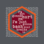 Not Gonna Hurt Ya-None-Memory Foam-Bath Mat-Nemons