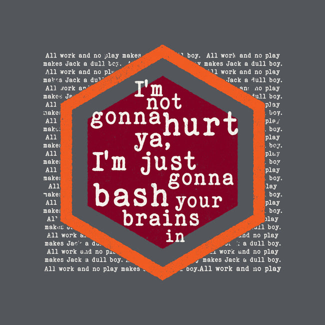 Not Gonna Hurt Ya-None-Polyester-Shower Curtain-Nemons