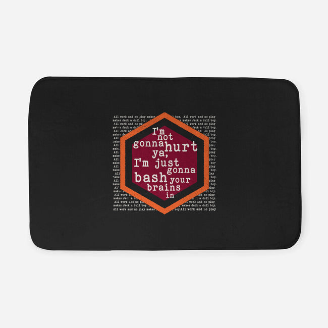 Not Gonna Hurt Ya-None-Memory Foam-Bath Mat-Nemons