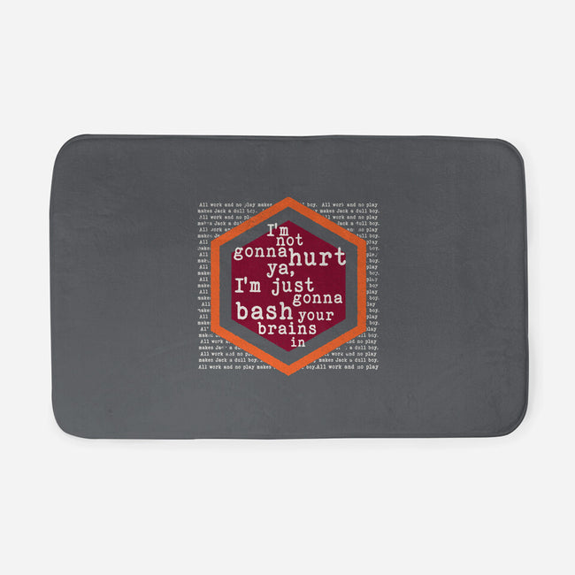 Not Gonna Hurt Ya-None-Memory Foam-Bath Mat-Nemons