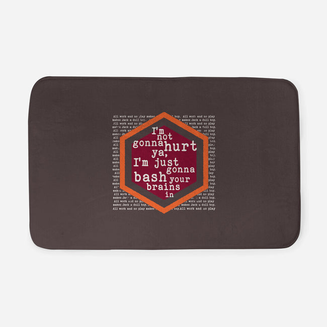 Not Gonna Hurt Ya-None-Memory Foam-Bath Mat-Nemons