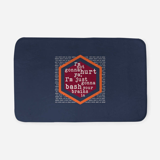 Not Gonna Hurt Ya-None-Memory Foam-Bath Mat-Nemons