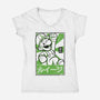 Luigi Japan-Womens-V-Neck-Tee-FernandoSala