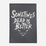 Dead Is Better-None-Indoor-Rug-Nemons