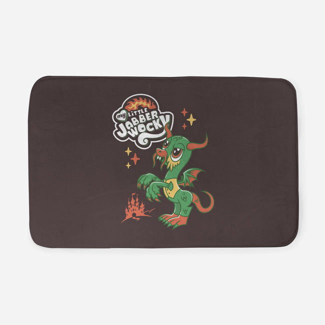 My Little Jabberwocky-None-Memory Foam-Bath Mat-Nemons