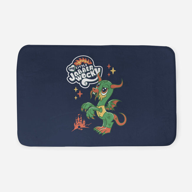 My Little Jabberwocky-None-Memory Foam-Bath Mat-Nemons