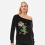 My Little Jabberwocky-Womens-Off Shoulder-Sweatshirt-Nemons