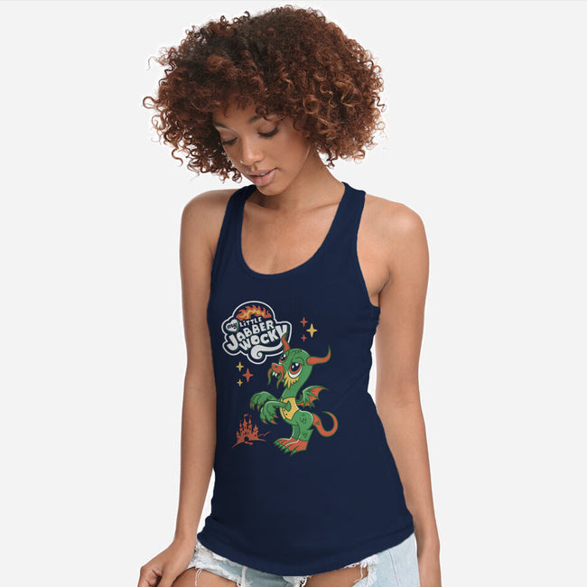 My Little Jabberwocky-Womens-Racerback-Tank-Nemons