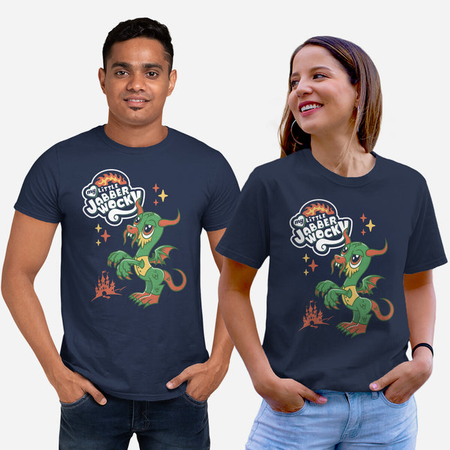 My Little Jabberwocky-Unisex-Basic-Tee-Nemons