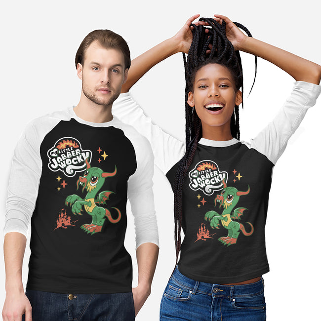 My Little Jabberwocky-Unisex-Baseball-Tee-Nemons