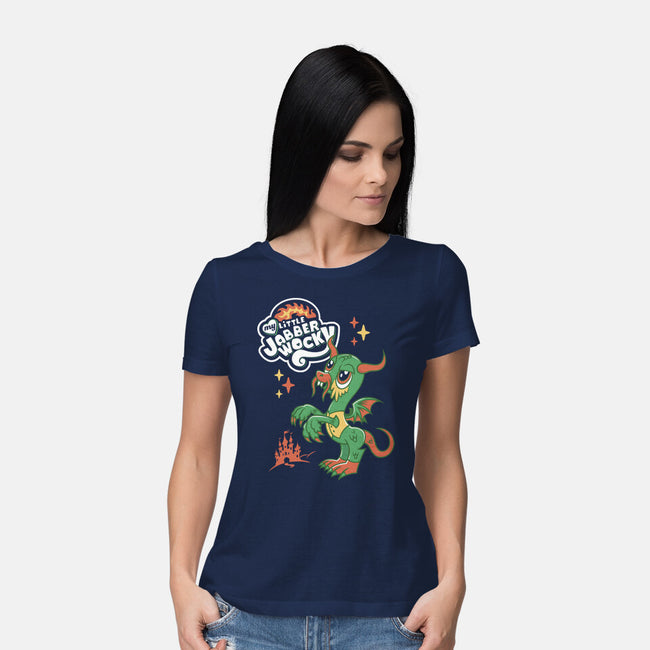 My Little Jabberwocky-Womens-Basic-Tee-Nemons