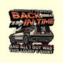 Let's Travel Back In Time-Unisex-Basic-Tank-glitchygorilla