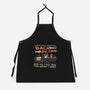 Let's Travel Back In Time-Unisex-Kitchen-Apron-glitchygorilla