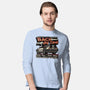 Let's Travel Back In Time-Mens-Long Sleeved-Tee-glitchygorilla