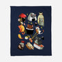 Sushi Cats-None-Fleece-Blanket-Vallina84