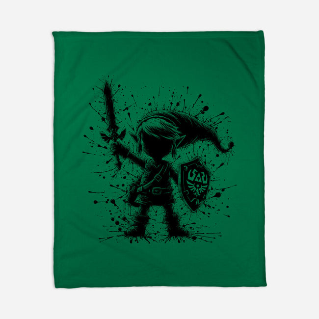 Link Splash-None-Fleece-Blanket-alnavasord