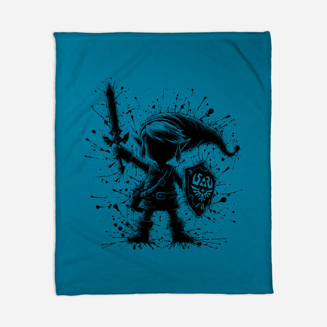 Link Splash-None-Fleece-Blanket-alnavasord